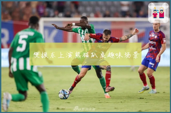 樊振东上演熊猫趴桌趣味场景